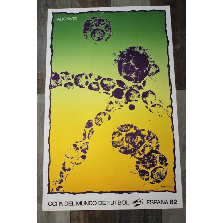 Affiche Coupe du Monde Espagne 1982