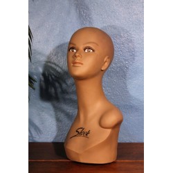 Tête mannequin Sleek années 70