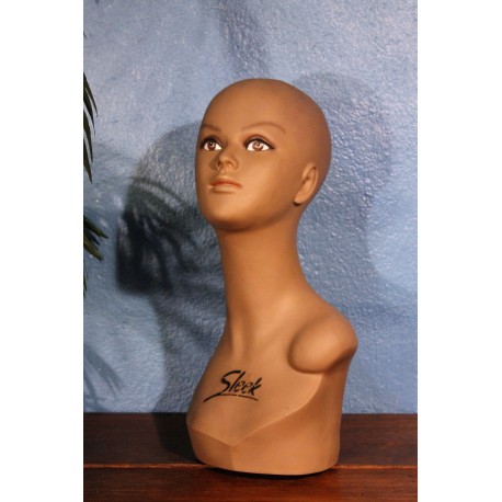 Tête mannequin Sleek années 70