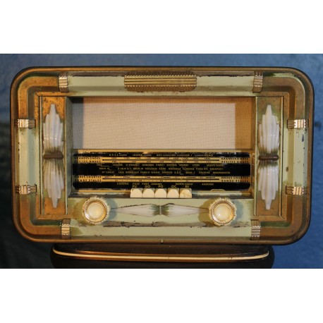 Poste radio bluetooth "Flammes" années 50