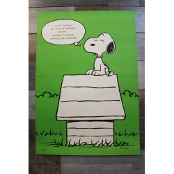 Affiche "Snoopy" années 70