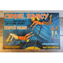Affiche cirque Rancy années 70
