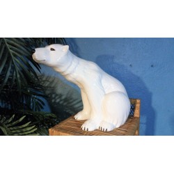 Statuette "Ours polaire" années 80