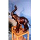 Statuette "Eléphant " cuir années 60