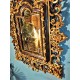 Miroir mural baroque Italie XIXème siècle