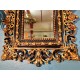 Miroir mural baroque Italie XIXème siècle