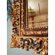 Miroir mural baroque Italie XIXème siècle