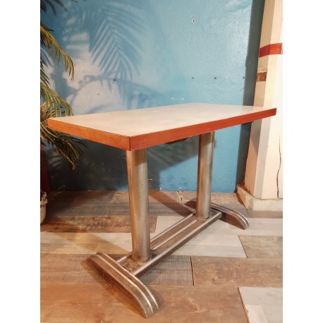 Table de bistrot formica années 50