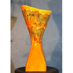 Vase céramique "Lave" années 50