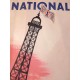 Affiche loterie "Tour Eiffel" 1939