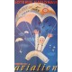 Affiche loterie "Aviation" 1939