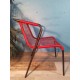 Fauteuil scoubidou années 60