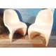 Chaises "Panton" années 70