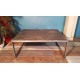 Table basse ardoise années 60