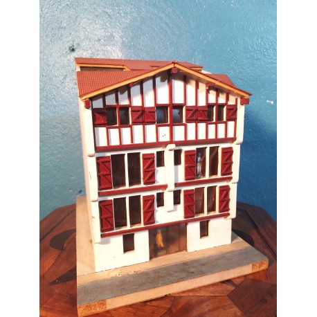 Maquette "Immeuble" Basque années 60