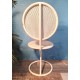 Chaises de jardin métal perforé années 50
