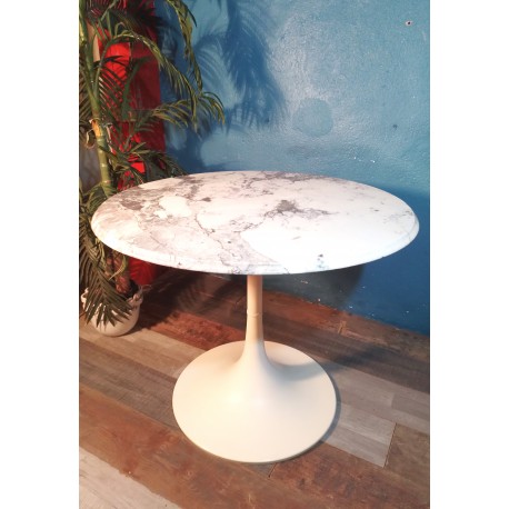 Table de salon marbre années 60