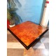 Table basse bois années 70
