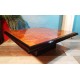 Table basse bois années 70