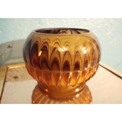 Bol verre Davidson années 40