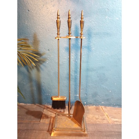 Nécessaire cheminée années 60