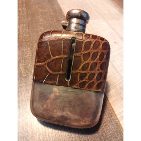 Flasque à alcool années 50