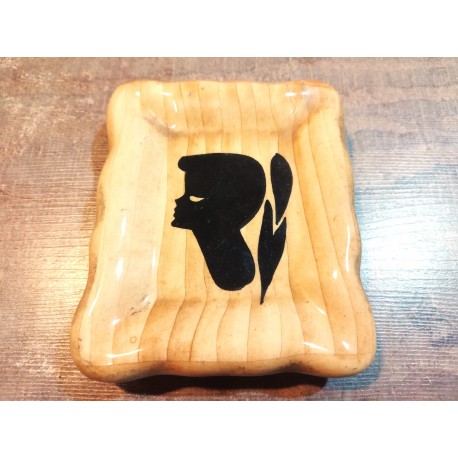 Cendrier "Portrait" Vallauris années 60