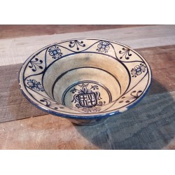Bol céramique "Barcelone" XIXème siècle