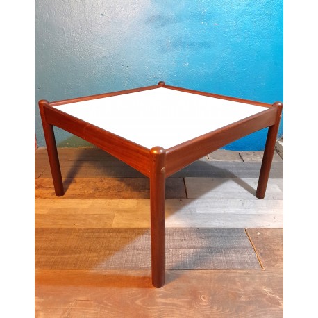 Table basse teck années 60