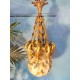 Suspension pâte de verre Italie années 50
