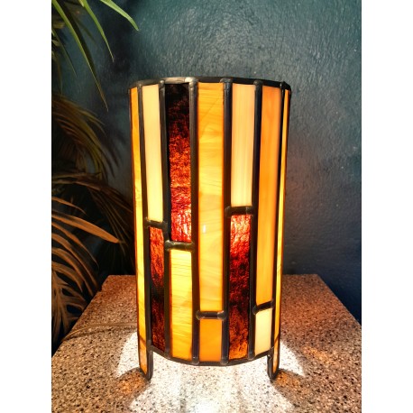 Lampe "Facettes" années 70