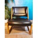 Fauteuil chauffeuse Baumann années 60