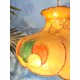 Lustre suspension résine années 40