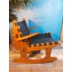Fauteuil à bascule Pazmino années 60