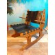 Fauteuil à bascule Pazmino années 60