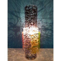 Lampe "Pollock" années 80