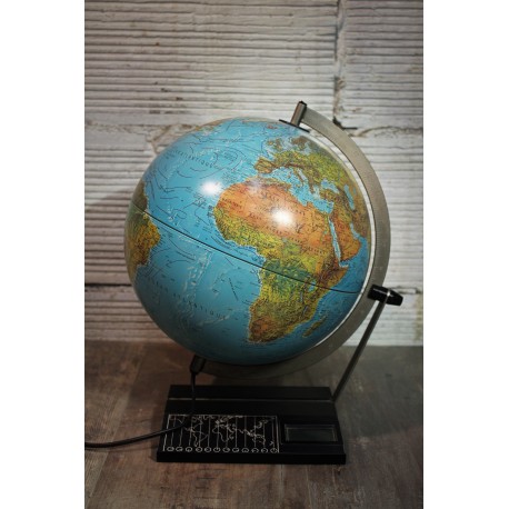 Globe terrestre "Scan Globe" 1986