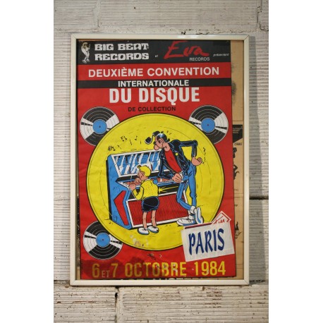 Affiche Convention disque par Margerin 1984