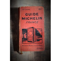Guide Michelin 1931