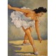 Cadre "La danseuse " années 50