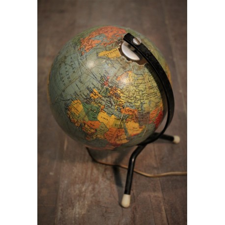Globe terrestre Taride années 60
