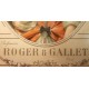 Cadre parfumerie Roger & Gallet début XXème siècle