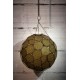 Lustre suspension boule années 30