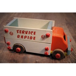 Camion jouet Service rapide années 60