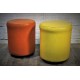 Tabourets / poufs années 80