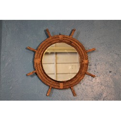 Miroir corde années 50