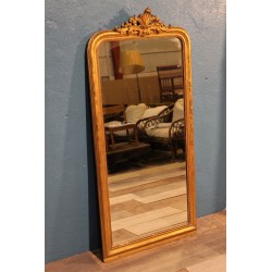 Miroir sur pied XIXème siècle