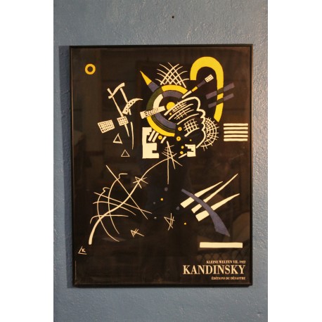 Affiche Kandinsky années 80