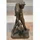 Statuette bronze De Chemellier XIXème siècle