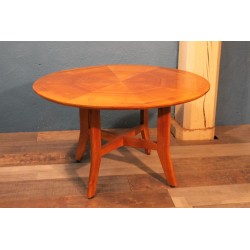 Table basse ronde années 60